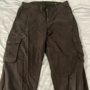 Black American Eagle Cargo Pants